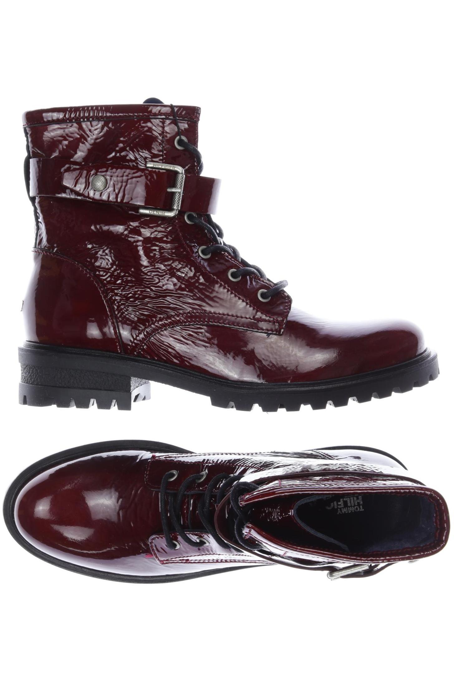 

Hilfiger Denim Damen Stiefelette, bordeaux, Gr. 40