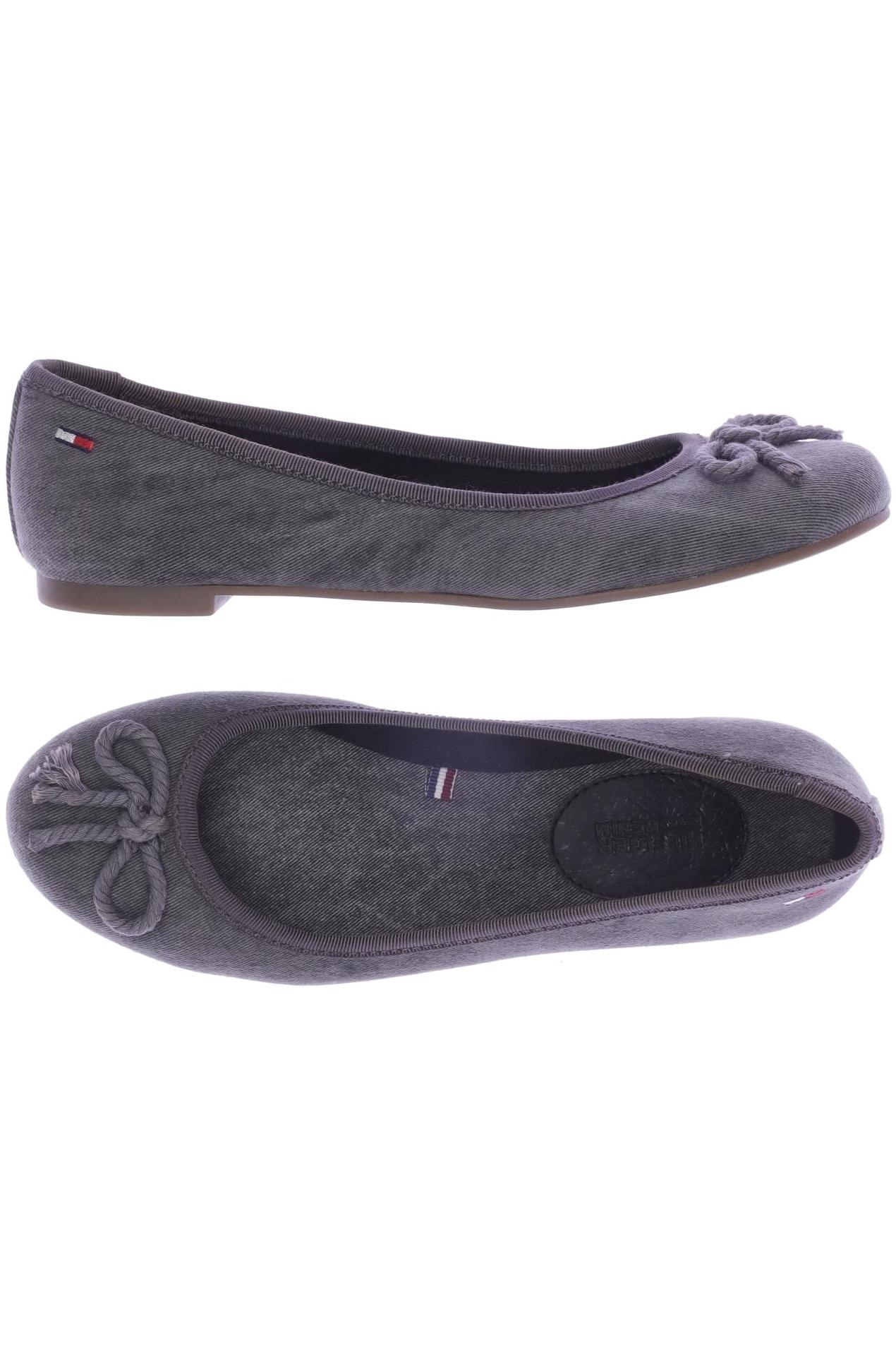 

Hilfiger Denim Damen Ballerinas, grau, Gr. 36