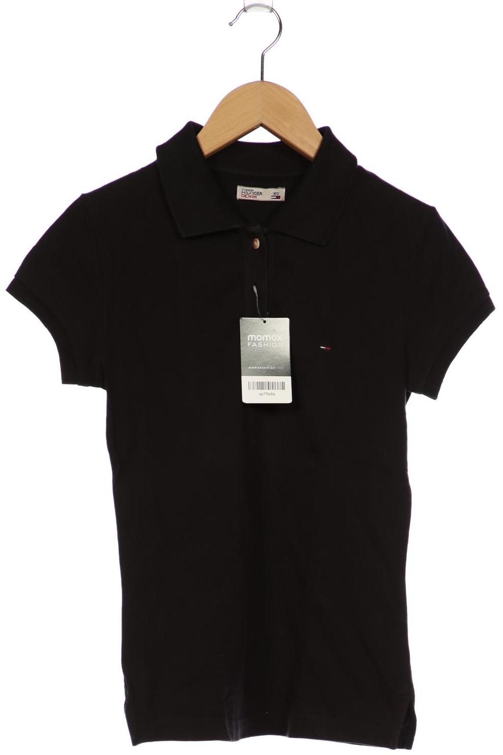 

Hilfiger Denim Damen Poloshirt, schwarz, Gr. 34