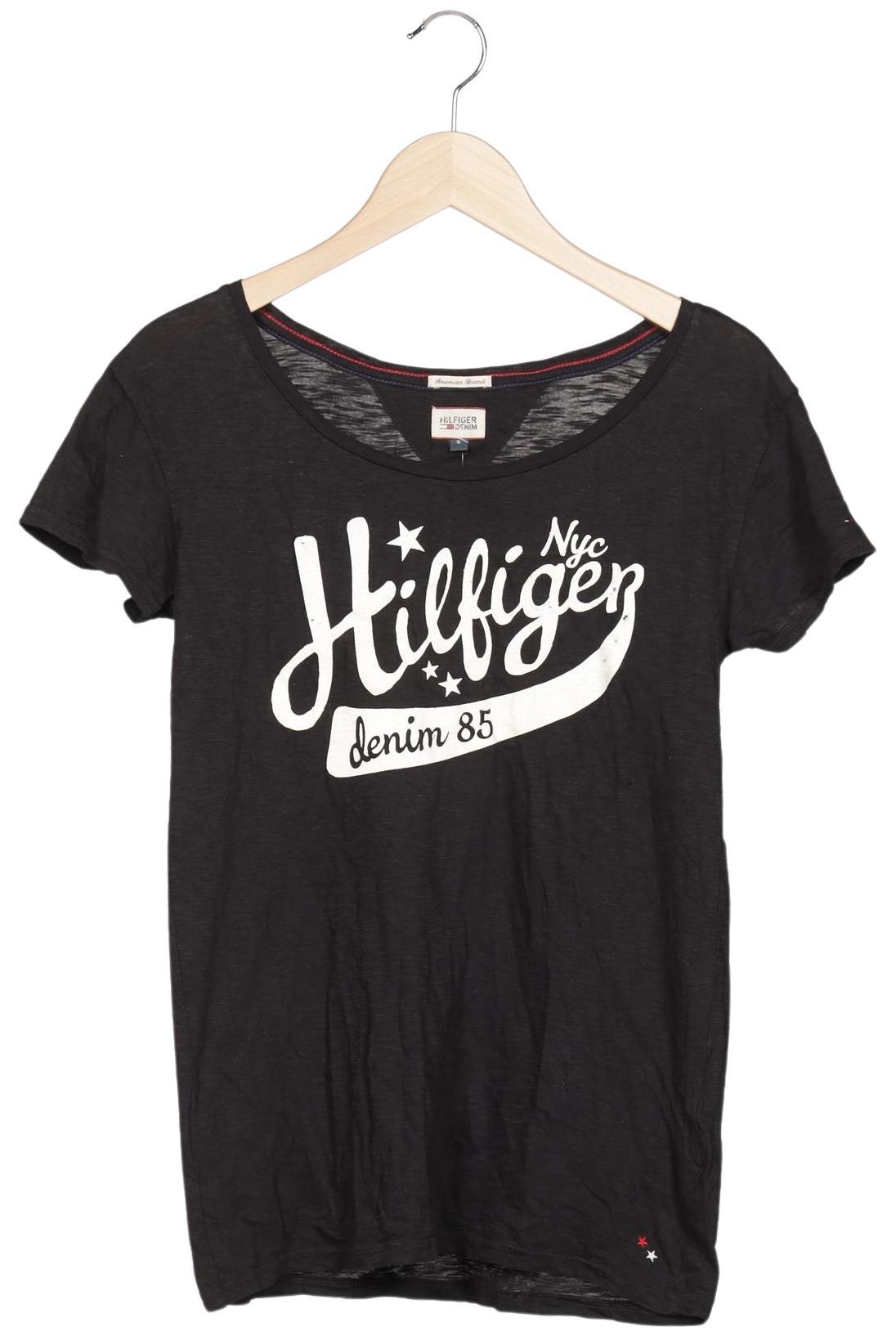 

Hilfiger Denim Damen T-Shirt, schwarz, Gr. 36