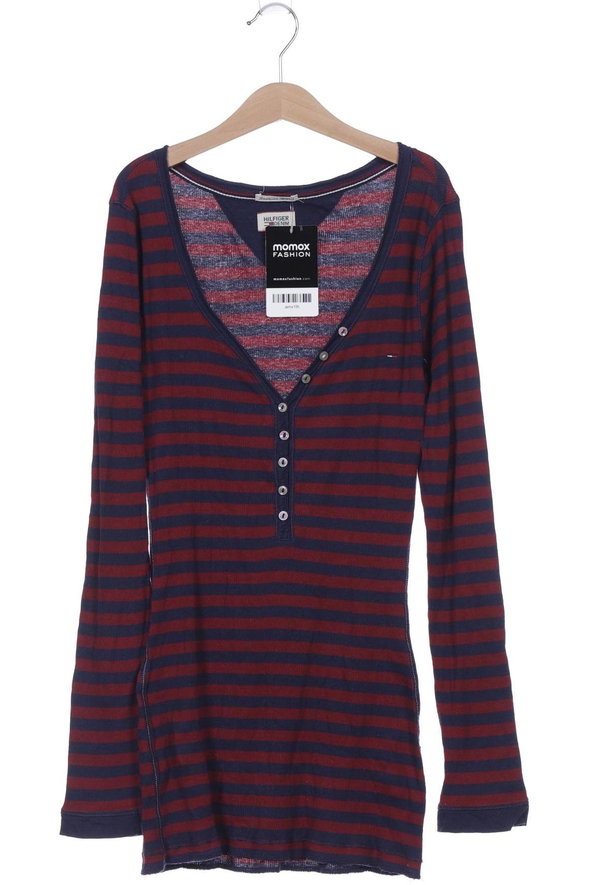 

Hilfiger Denim Damen Langarmshirt, bordeaux, Gr. 42