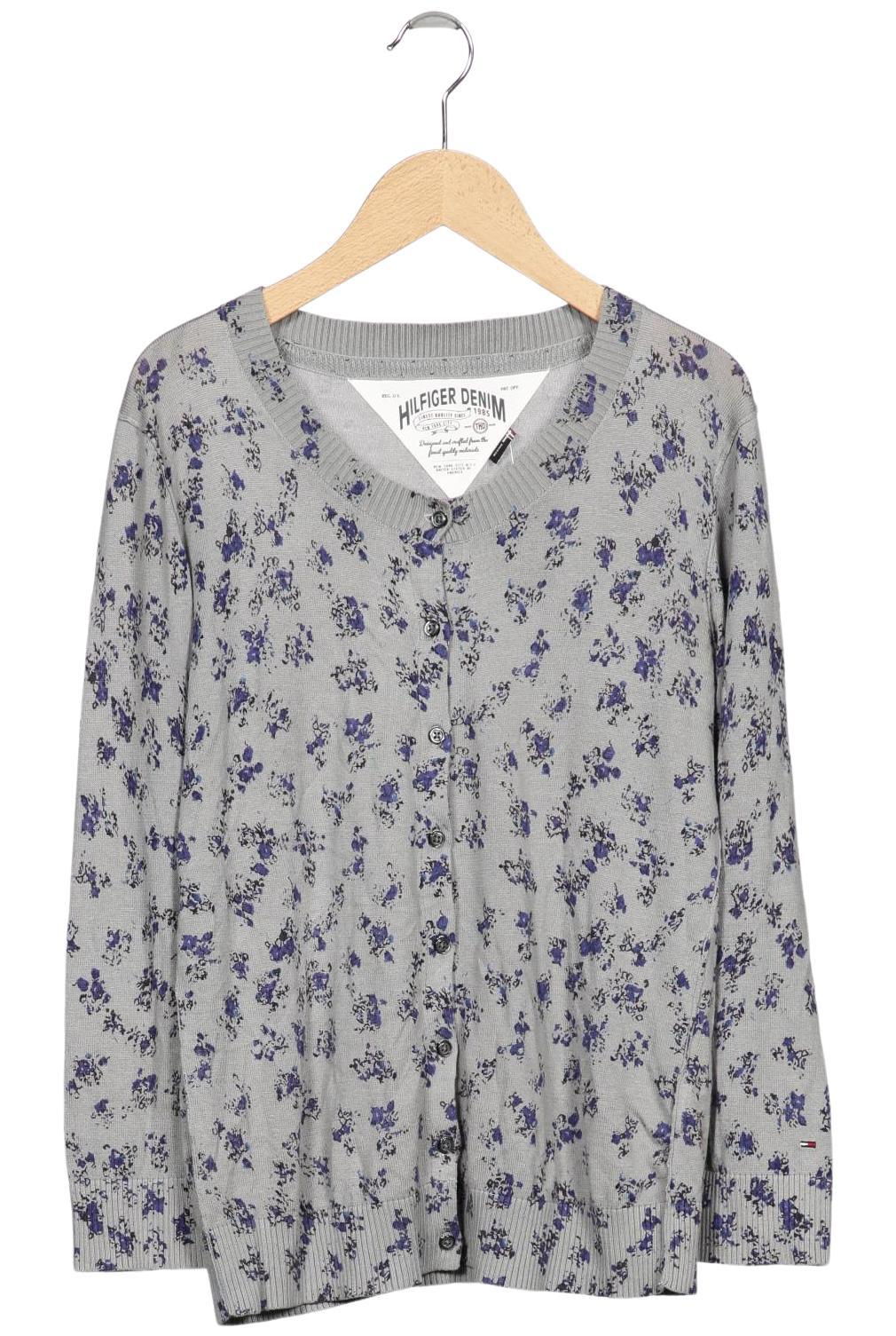 

Hilfiger Denim Damen Strickjacke, grau, Gr. 38