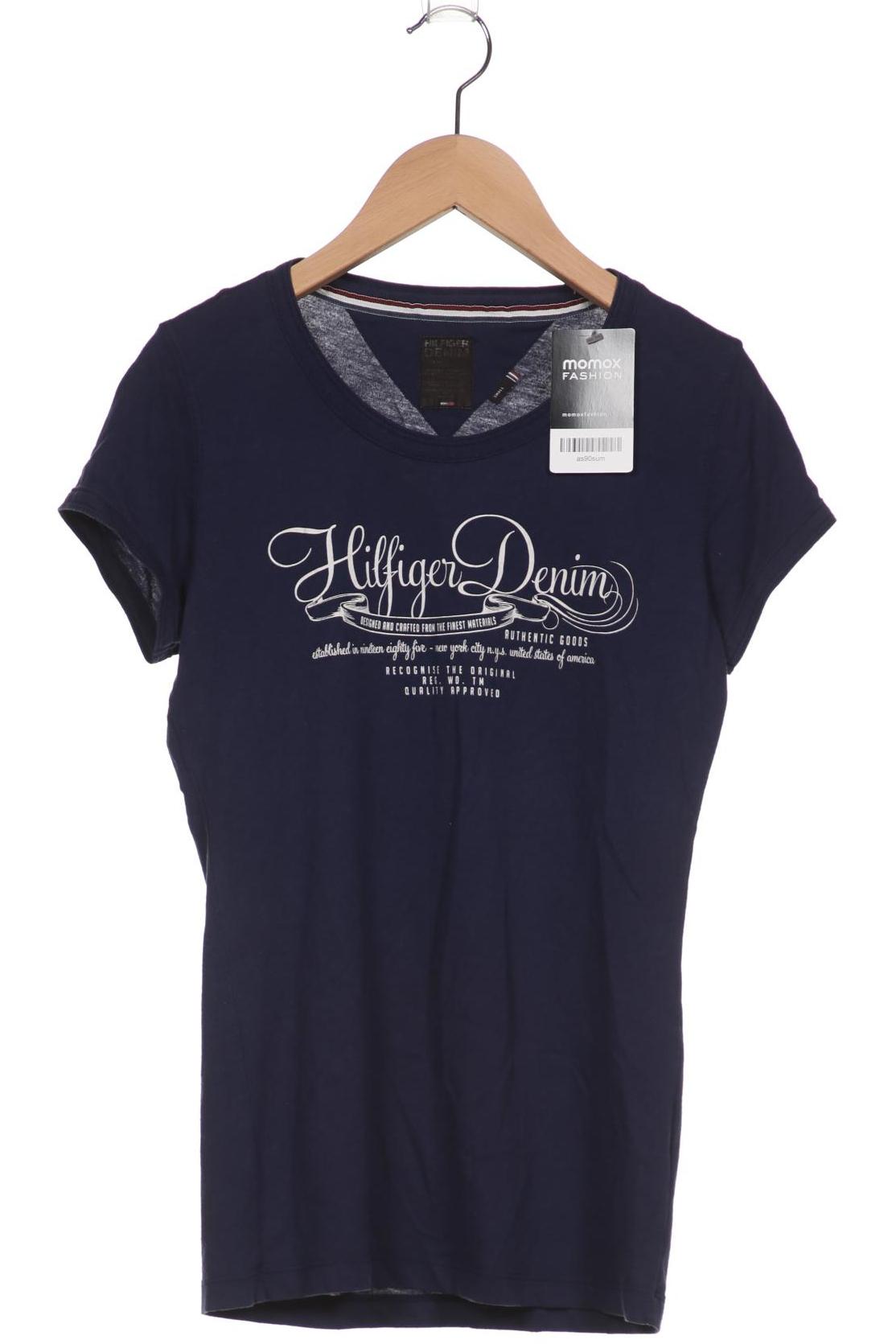 

HILFIGER DENIM Damen T-Shirt, marineblau