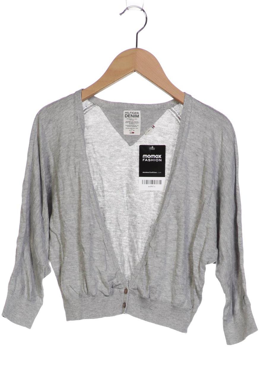 

HILFIGER DENIM Damen Strickjacke, grau