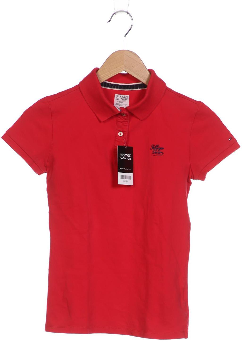 

HILFIGER DENIM Damen Poloshirt, rot