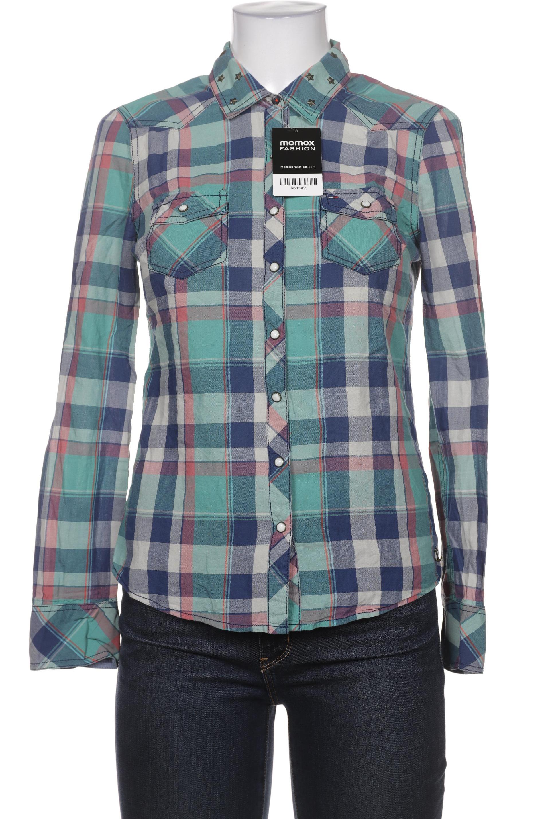 

Hilfiger Denim Damen Bluse, grün, Gr. 36