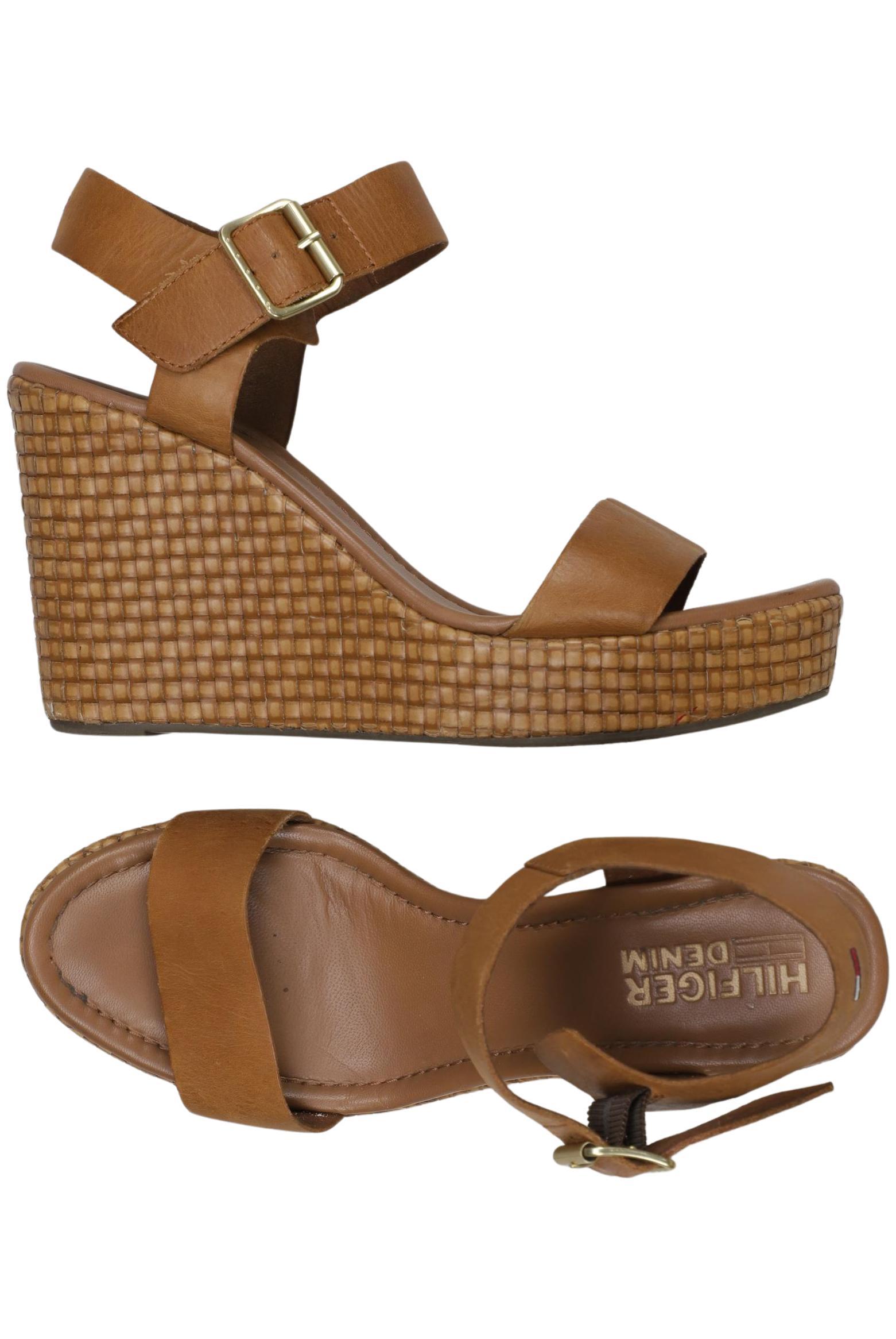 

Hilfiger Denim Damen Sandale, braun, Gr. 39