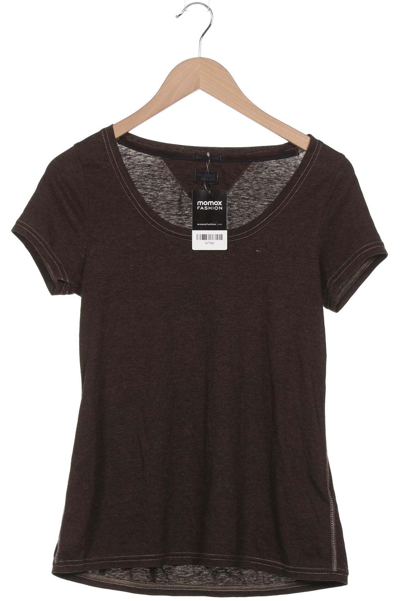 

Hilfiger Denim Damen T-Shirt, braun, Gr. 36