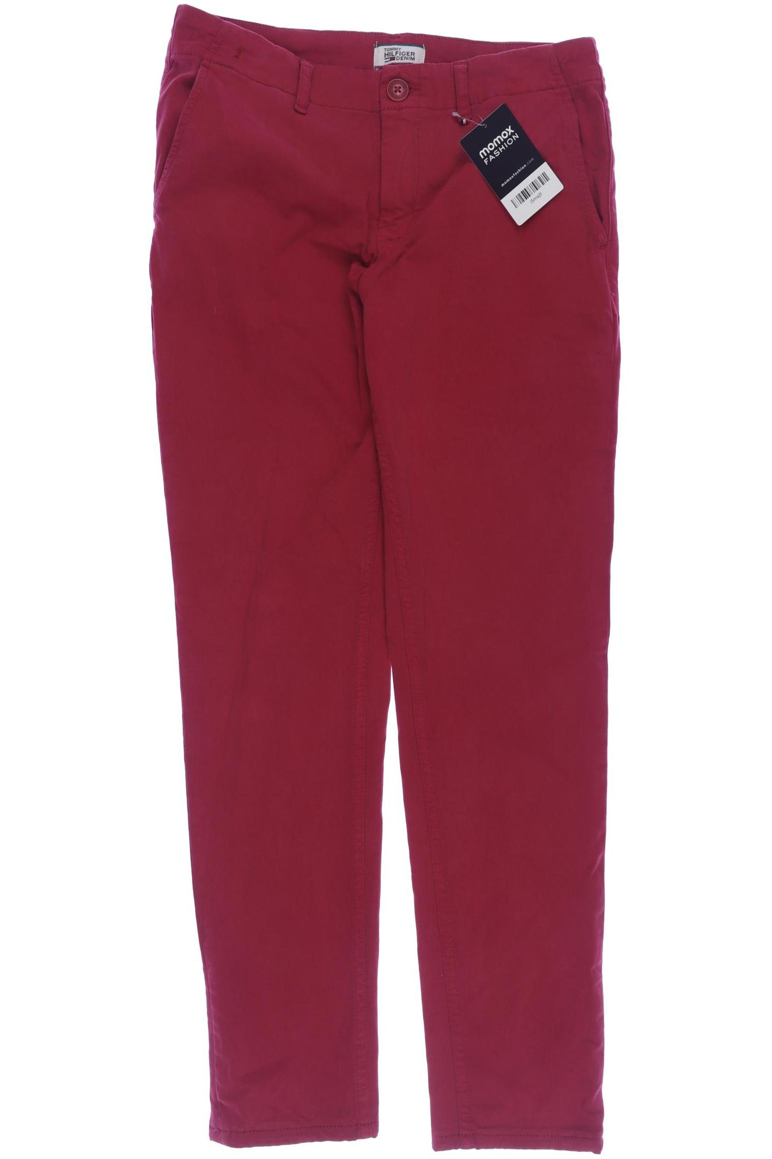 

Hilfiger Denim Damen Stoffhose, rot, Gr. 26