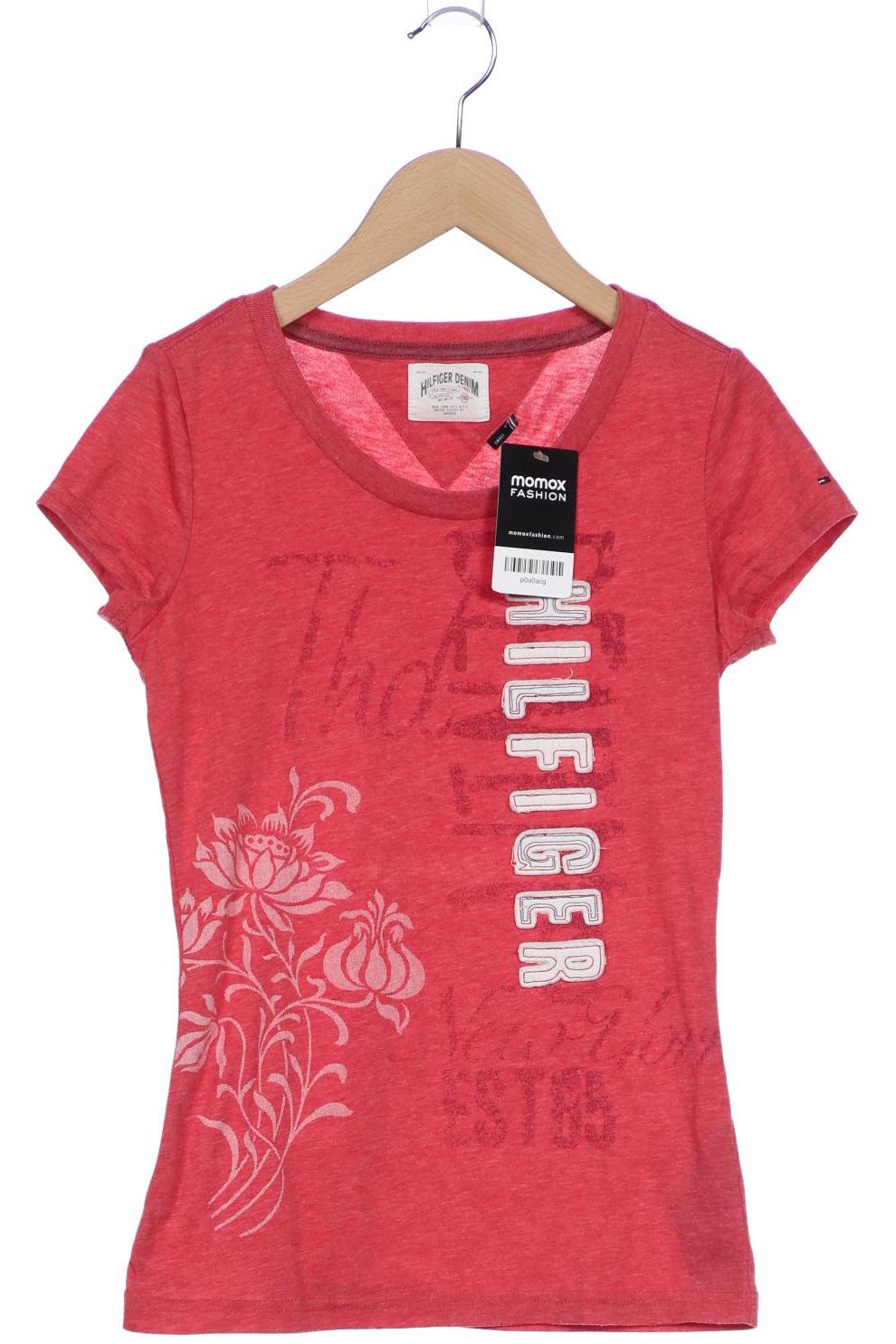 

Hilfiger Denim Damen T-Shirt, rot, Gr. 36