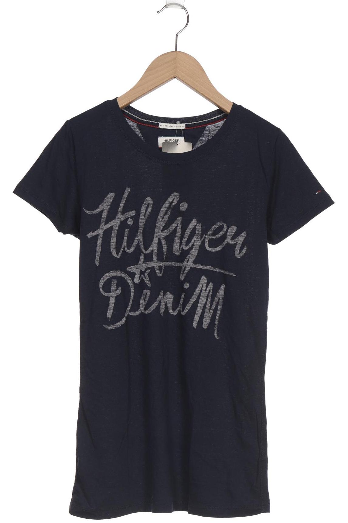 

HILFIGER DENIM Damen T-Shirt, marineblau