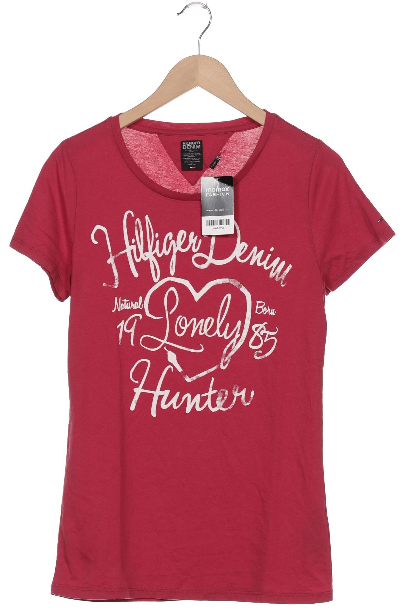

Hilfiger Denim Damen T-Shirt, pink, Gr. 44