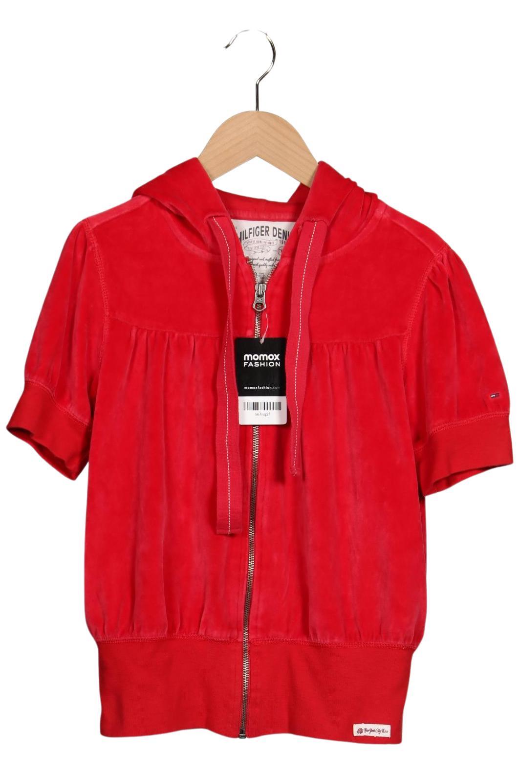 

Hilfiger Denim Damen Kapuzenpullover, rot, Gr. 34