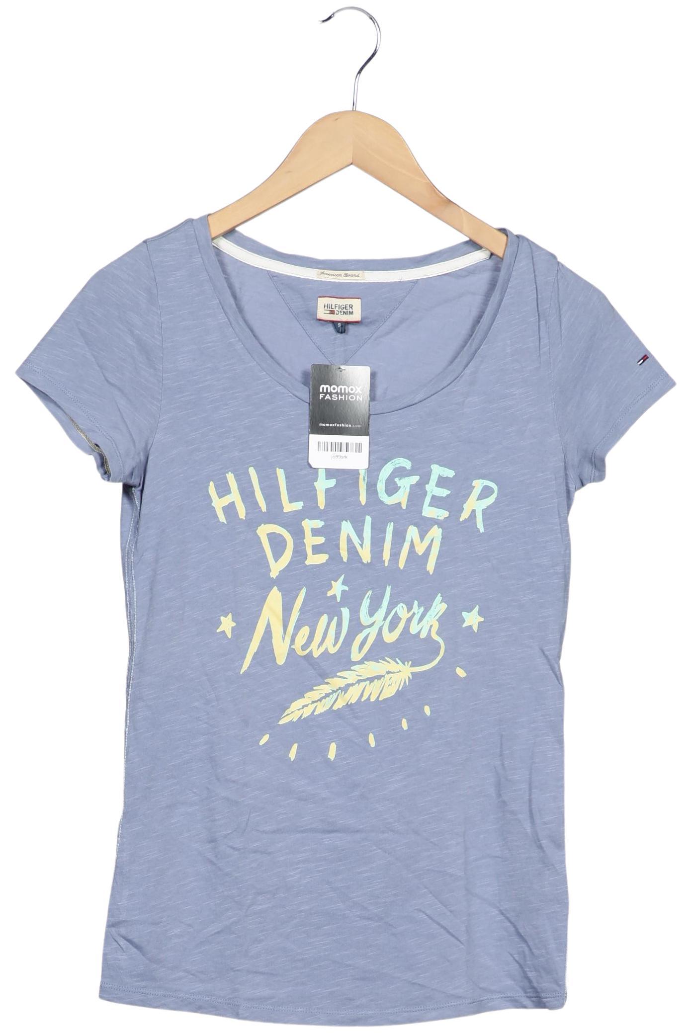 

Hilfiger Denim Damen T-Shirt, hellblau, Gr. 36