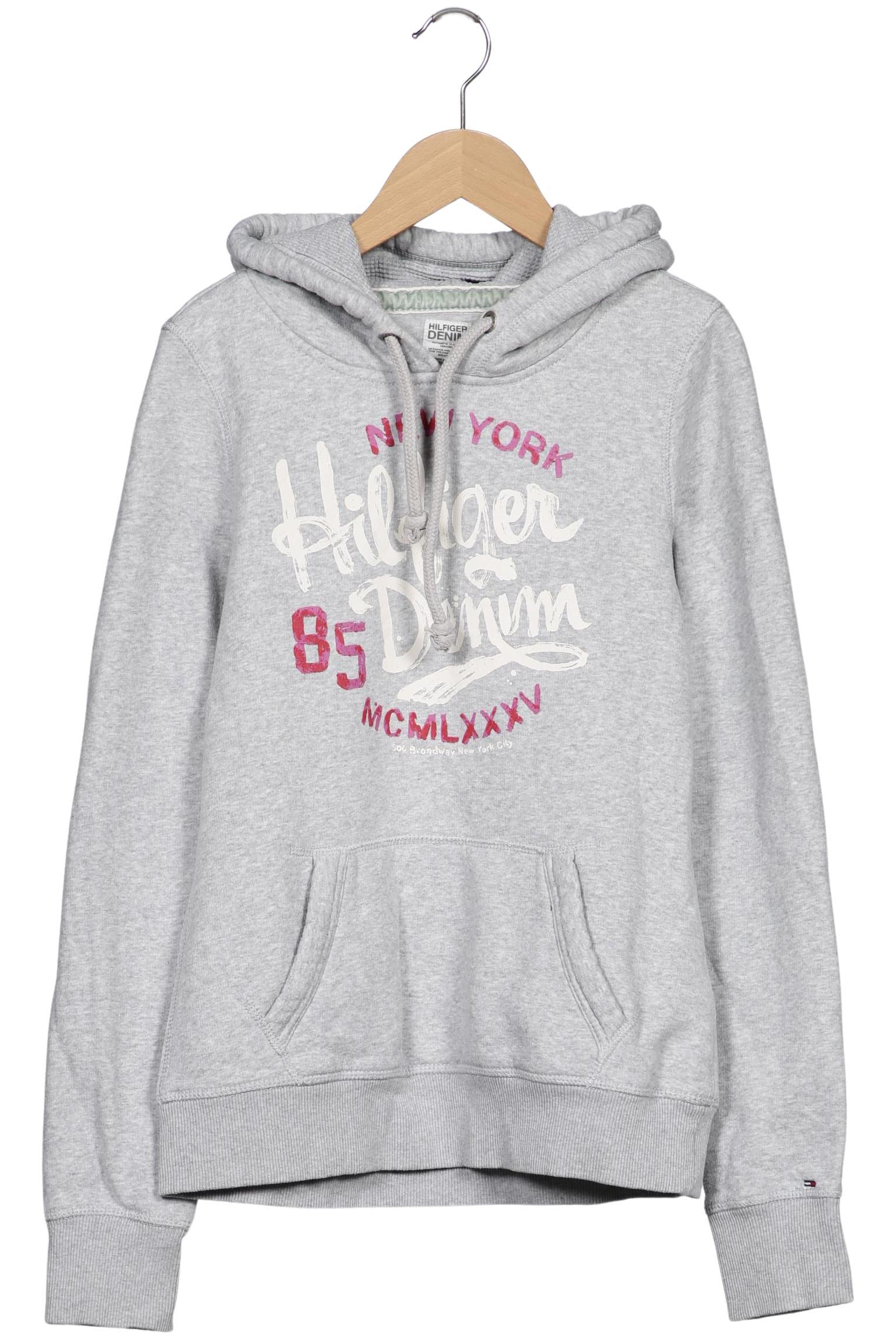 

Hilfiger Denim Damen Kapuzenpullover, grau, Gr. 38