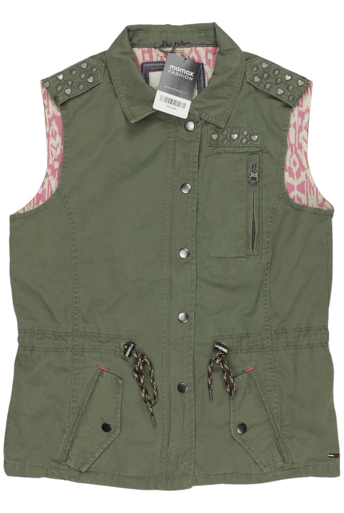 

Hilfiger Denim Damen Weste, grün, Gr. 38