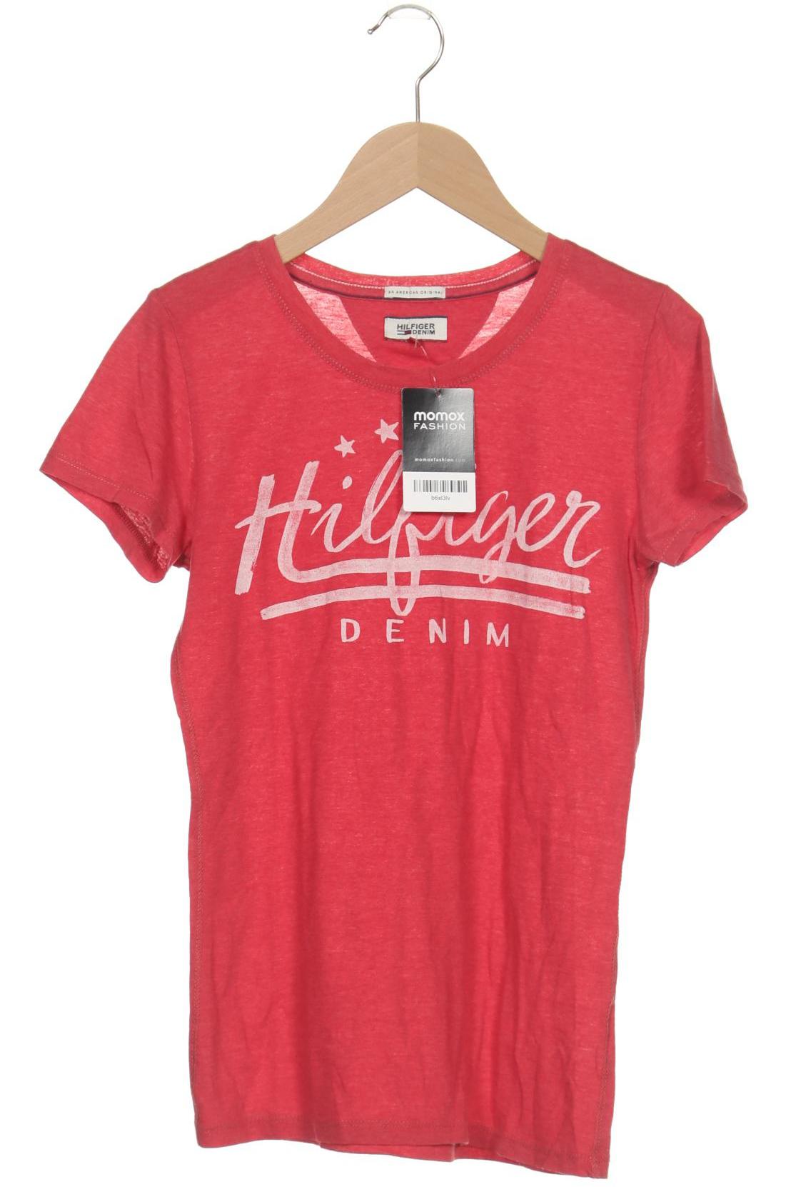 

Hilfiger Denim Damen T-Shirt, rot, Gr. 36