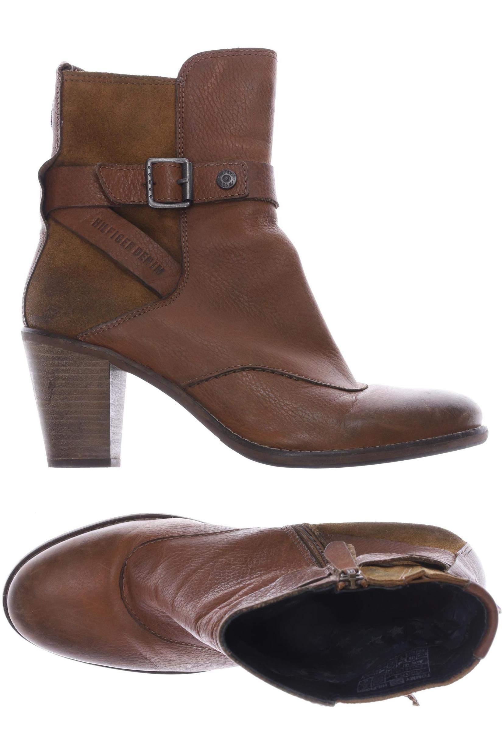 

HILFIGER DENIM Damen Stiefelette, braun
