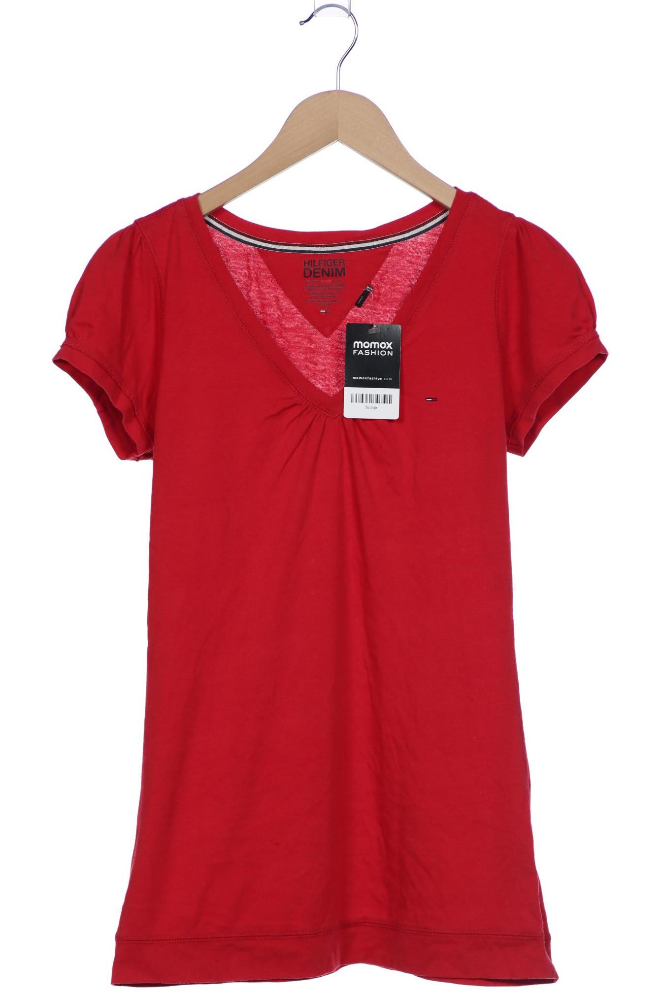 

Hilfiger Denim Damen T-Shirt, rot, Gr. 42