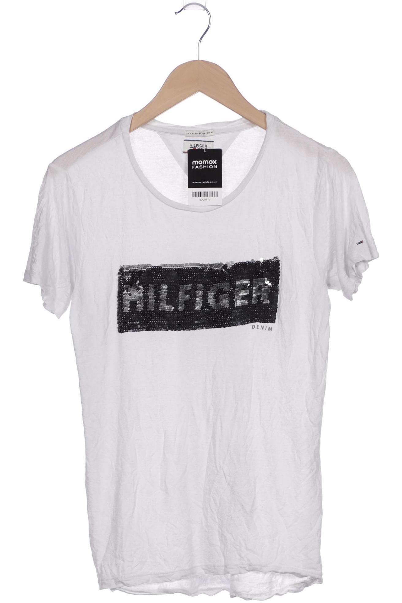 

Hilfiger Denim Damen T-Shirt, weiß, Gr. 36