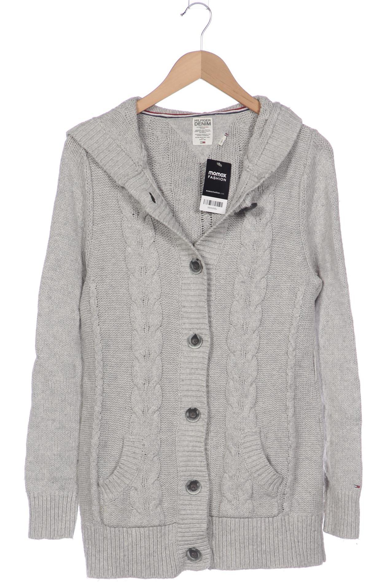 

Hilfiger Denim Damen Strickjacke, grau, Gr. 42