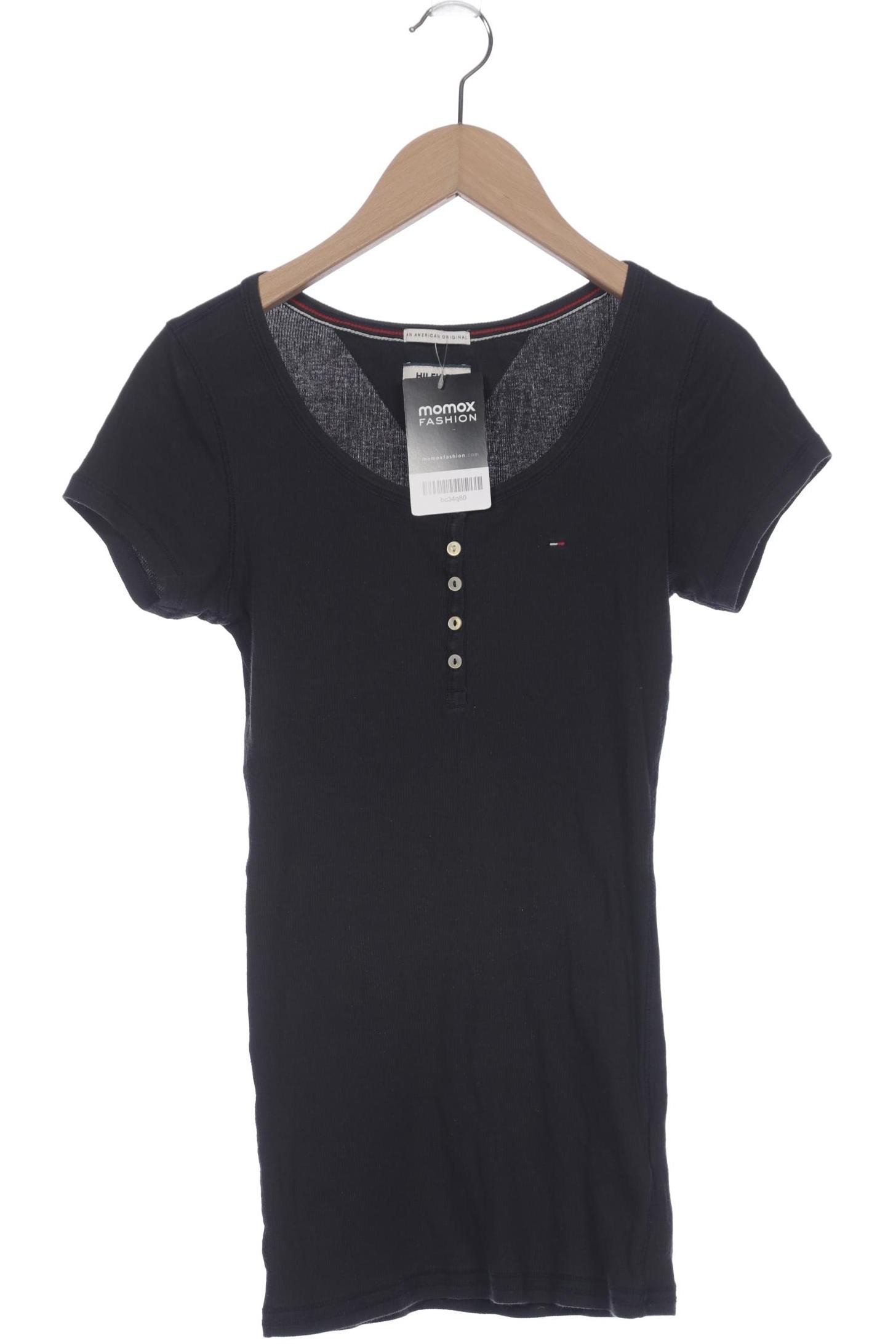 

Hilfiger Denim Damen T-Shirt, schwarz, Gr. 36