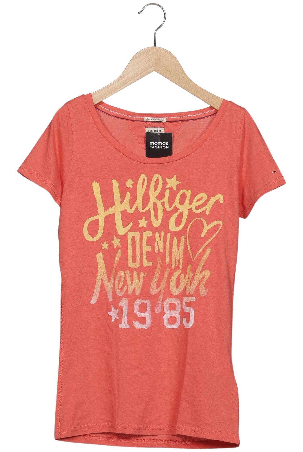 

Hilfiger Denim Damen T-Shirt, orange, Gr. 36