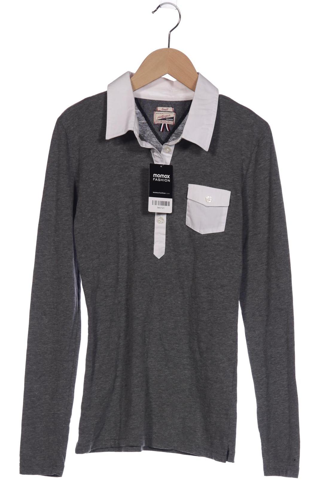 

HILFIGER DENIM Damen Poloshirt, grau