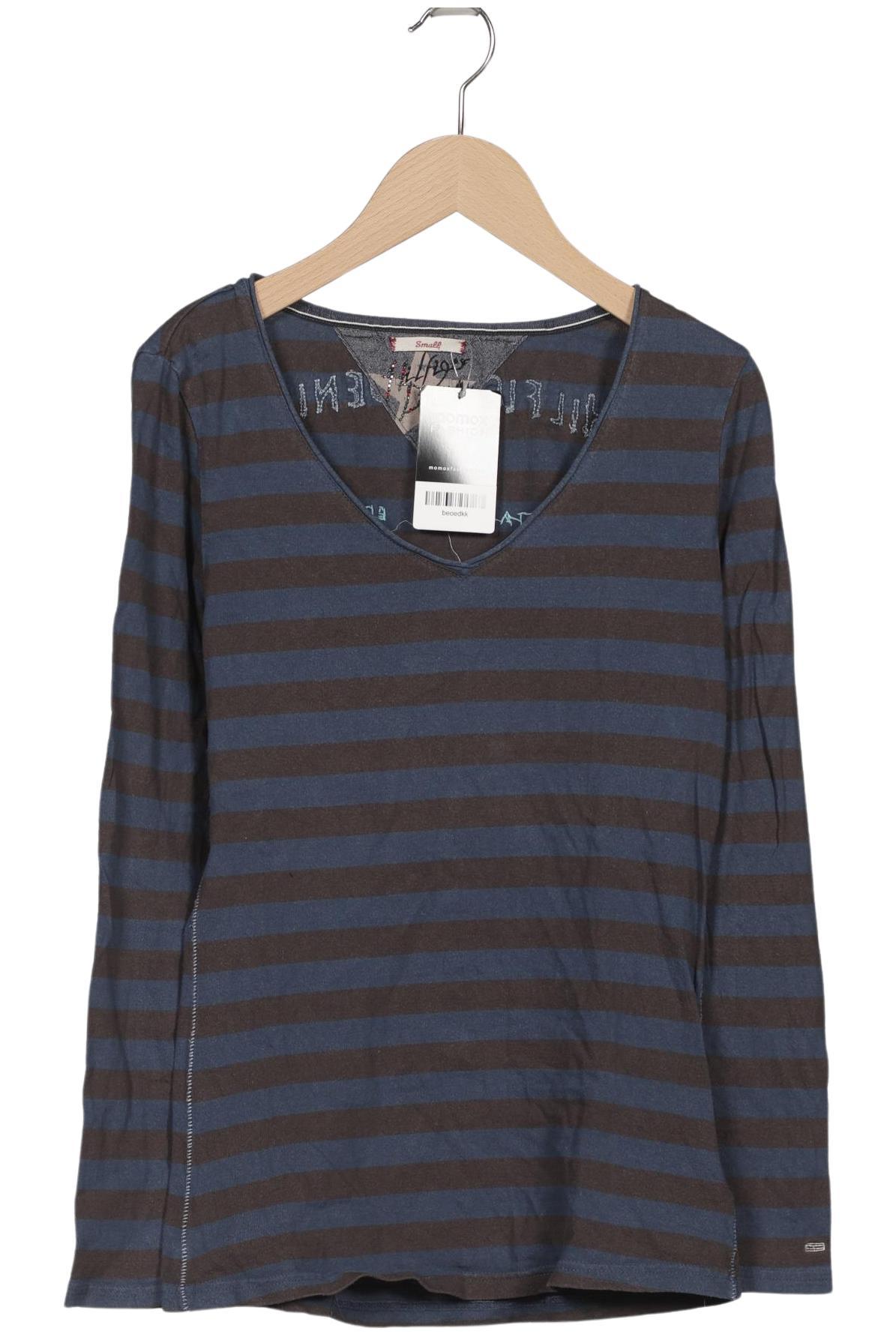 

Hilfiger Denim Damen Langarmshirt, marineblau, Gr. 36