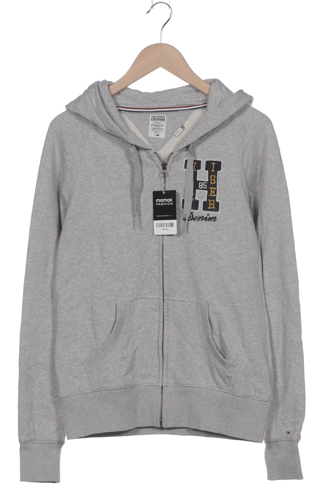 

Hilfiger Denim Damen Kapuzenpullover, grau, Gr. 42