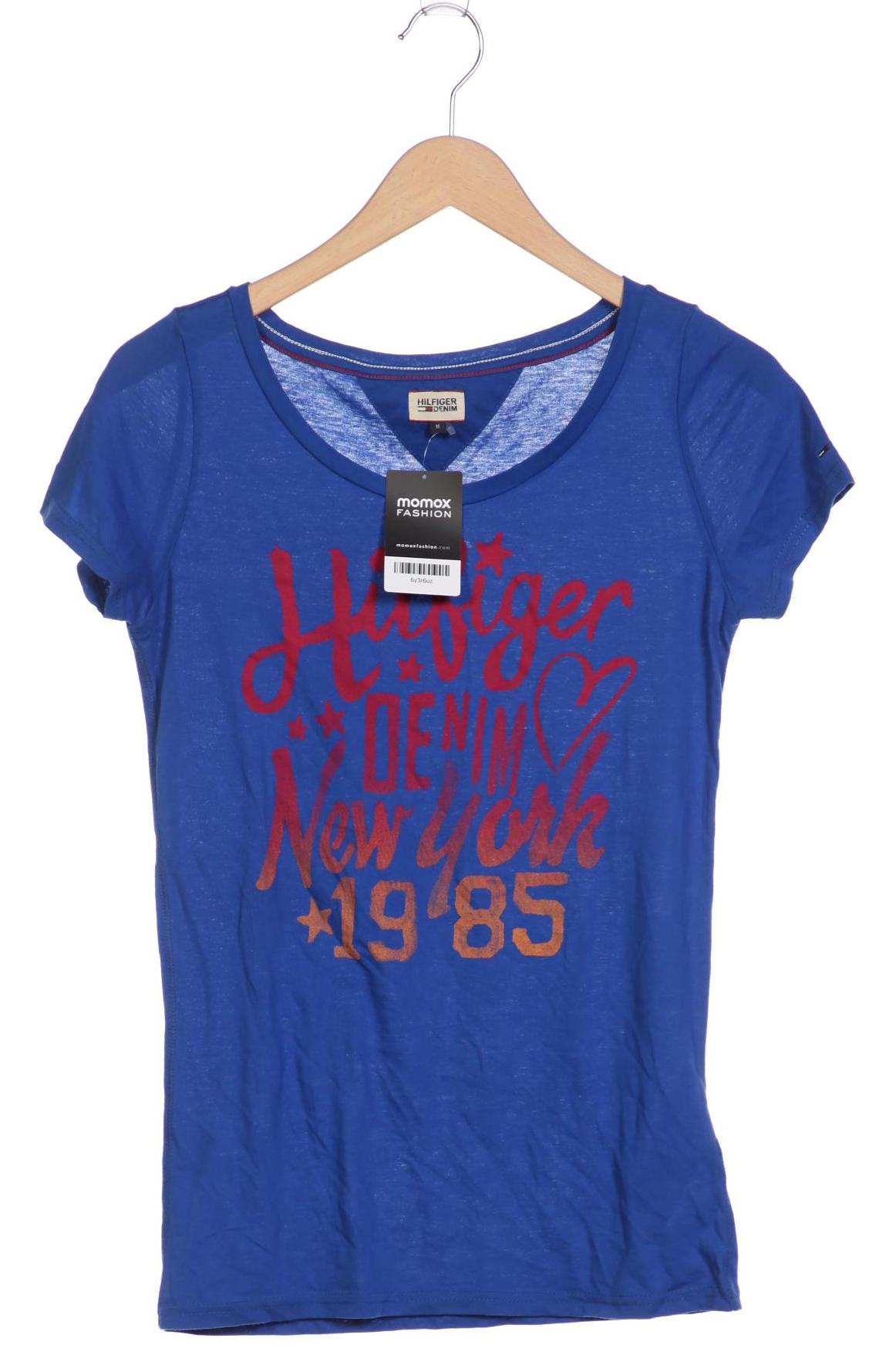 

Hilfiger Denim Damen T-Shirt, blau, Gr. 38