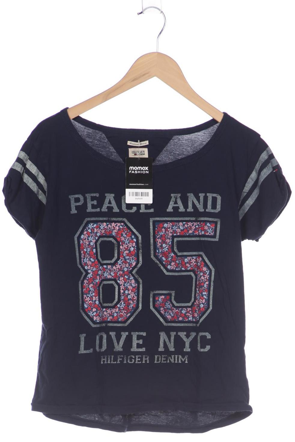 

HILFIGER DENIM Damen T-Shirt, marineblau