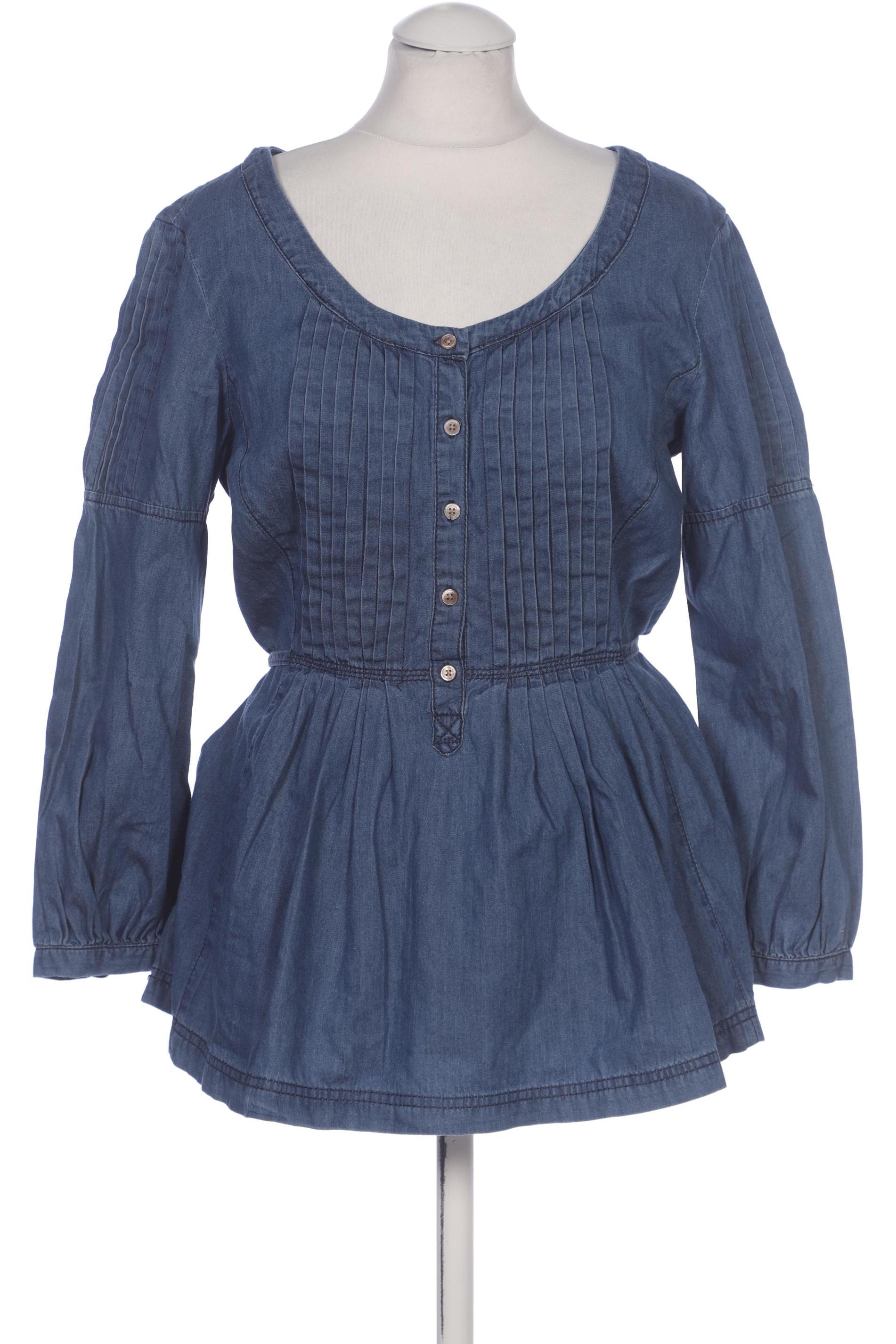 

Hilfiger Denim Damen Bluse, blau, Gr. 38