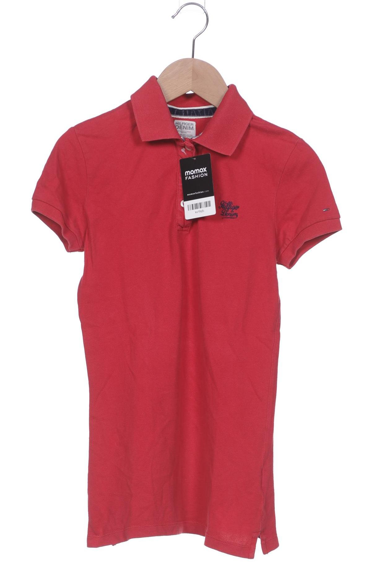 

Hilfiger Denim Damen Poloshirt, rot, Gr. 34