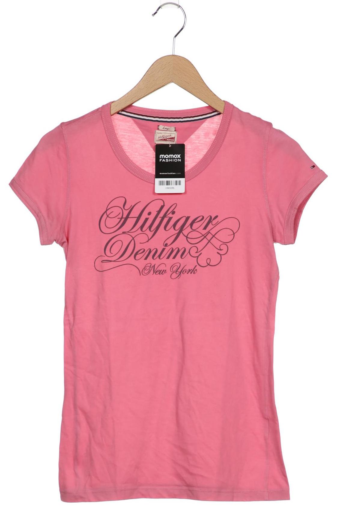 

Hilfiger Denim Damen T-Shirt, pink, Gr. 42