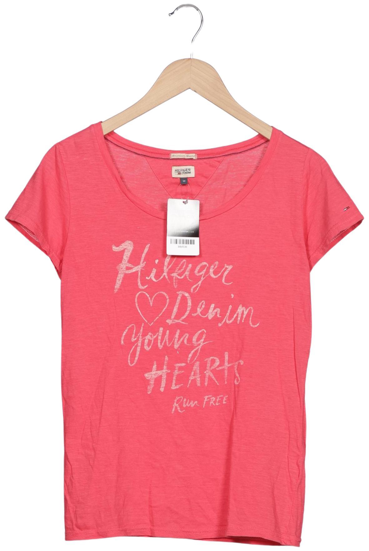 

Hilfiger Denim Damen T-Shirt, pink, Gr. 38