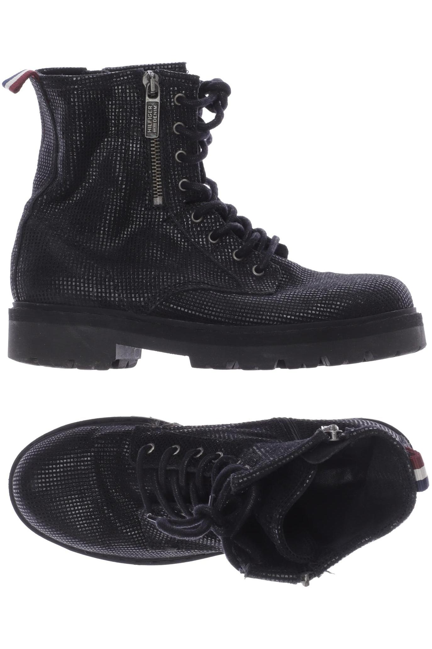 

Hilfiger Denim Damen Stiefelette, schwarz, Gr. 37