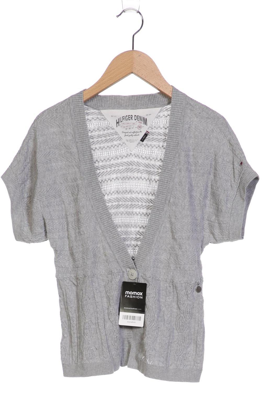 

Hilfiger Denim Damen Strickjacke, grau, Gr. 34