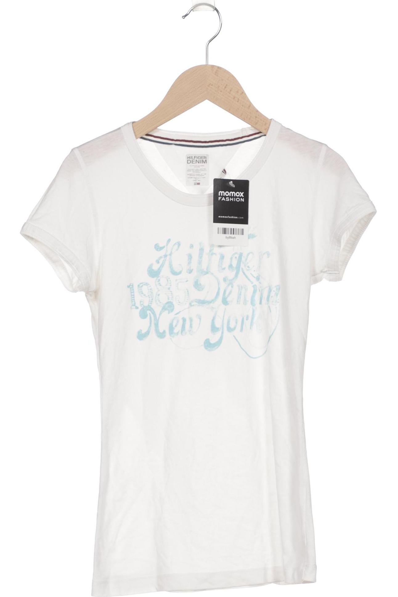 

Hilfiger Denim Damen T-Shirt, weiß, Gr. 36
