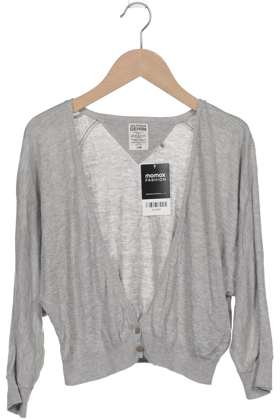 

Hilfiger Denim Damen Strickjacke, grau, Gr. 36