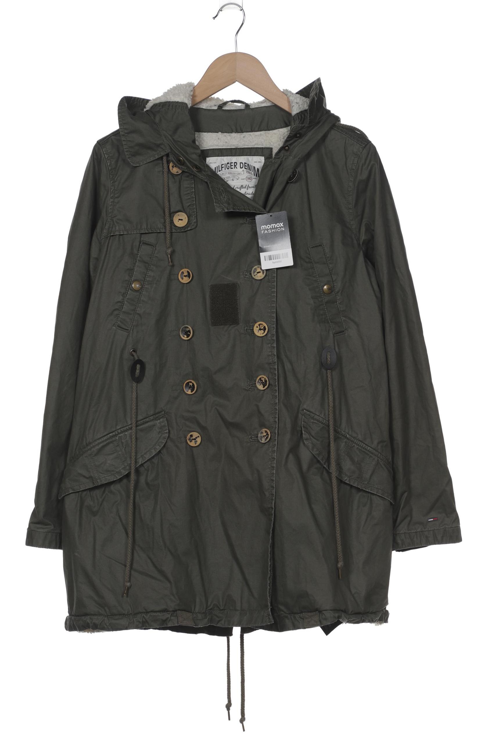 

Hilfiger Denim Damen Jacke, grün, Gr. 38