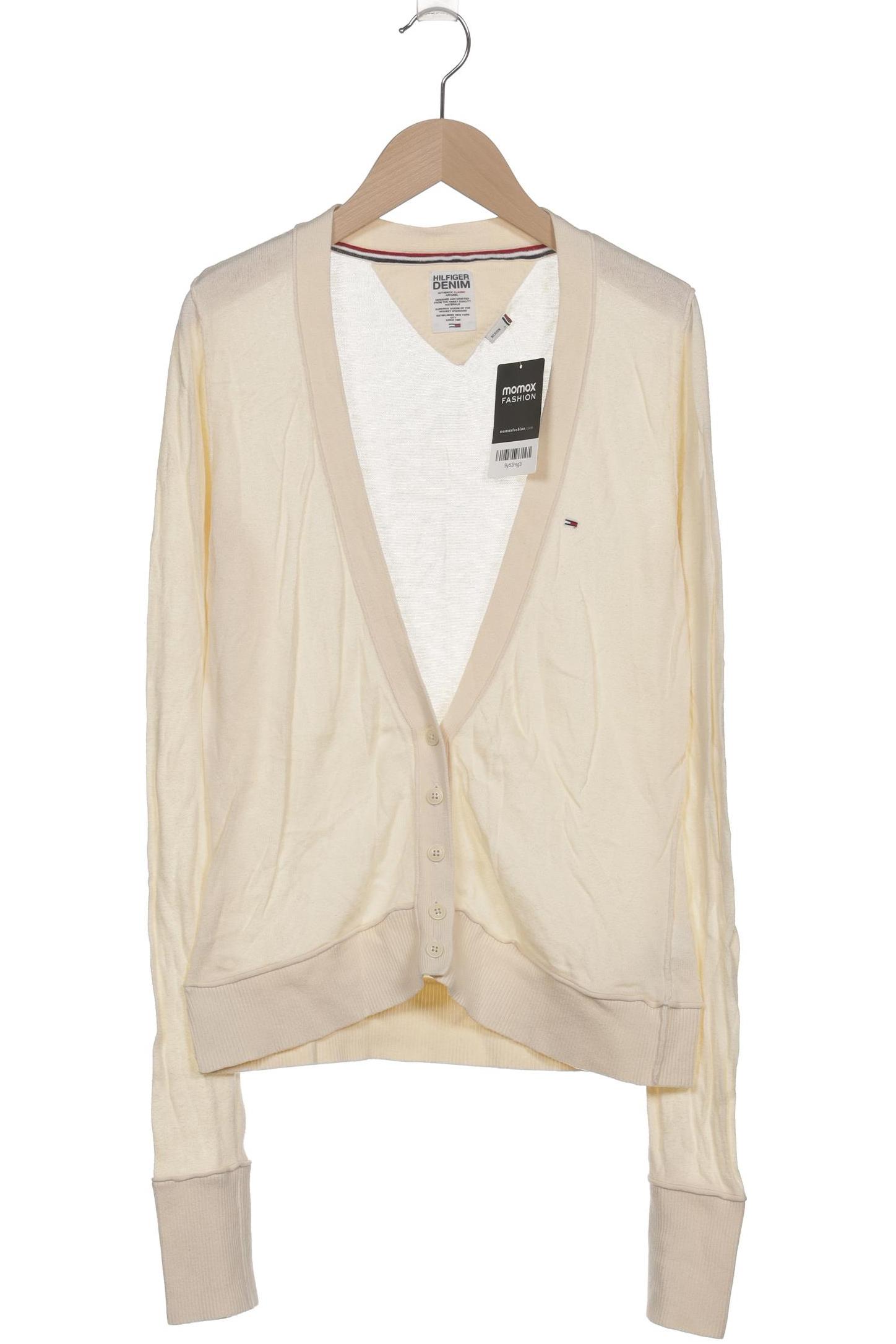 

Hilfiger Denim Damen Strickjacke, cremeweiß, Gr. 38