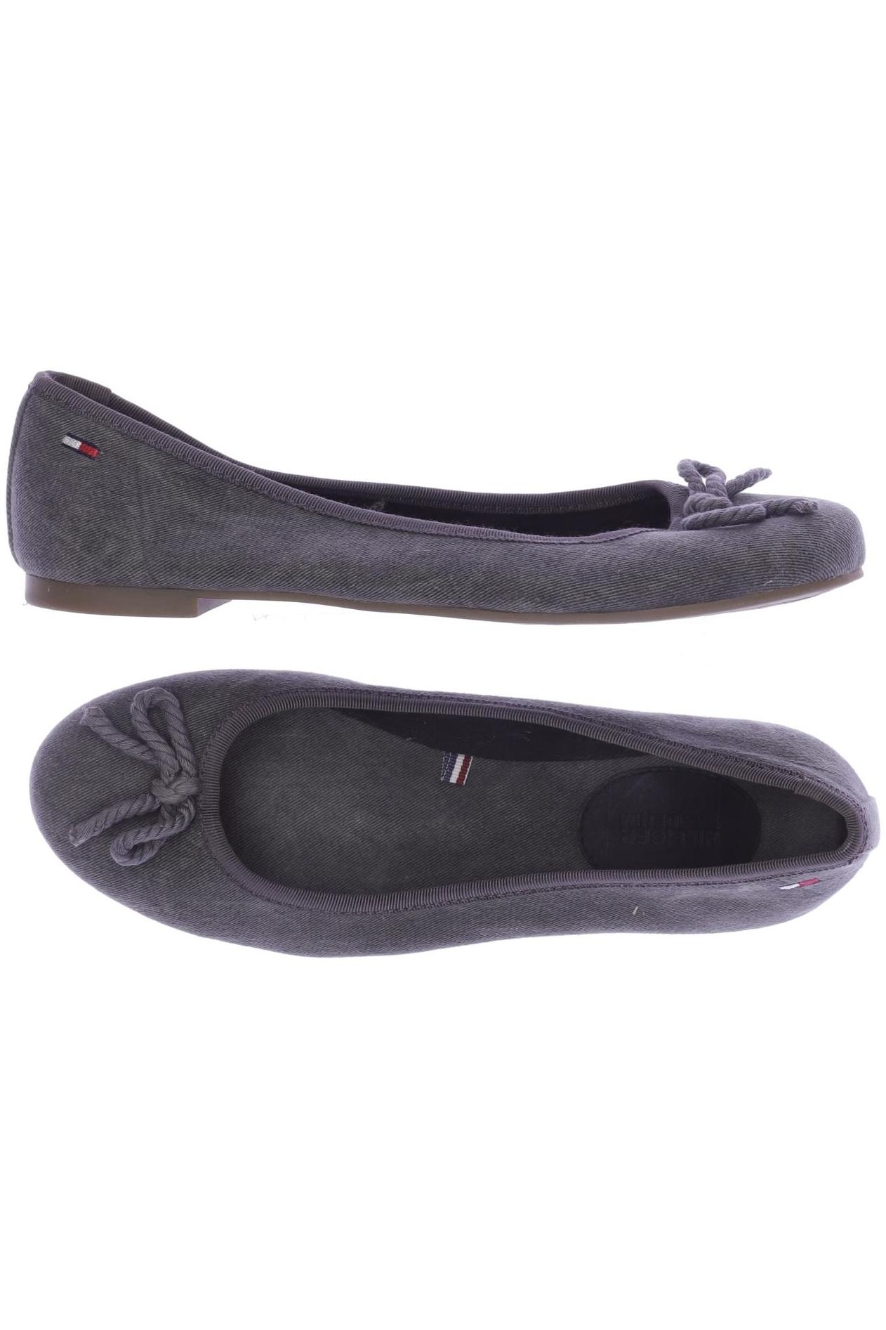 

Hilfiger Denim Damen Ballerinas, grau, Gr. 38