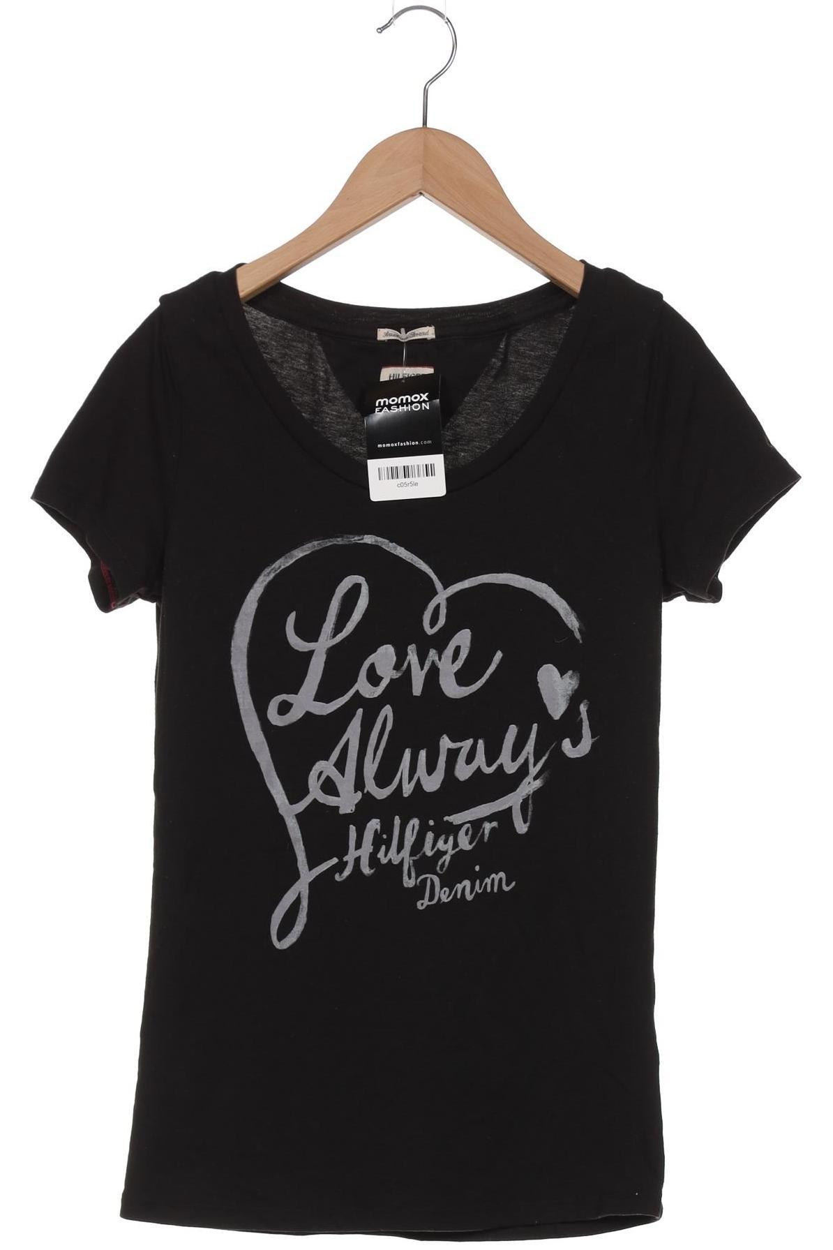 

Hilfiger Denim Damen T-Shirt, schwarz, Gr. 36