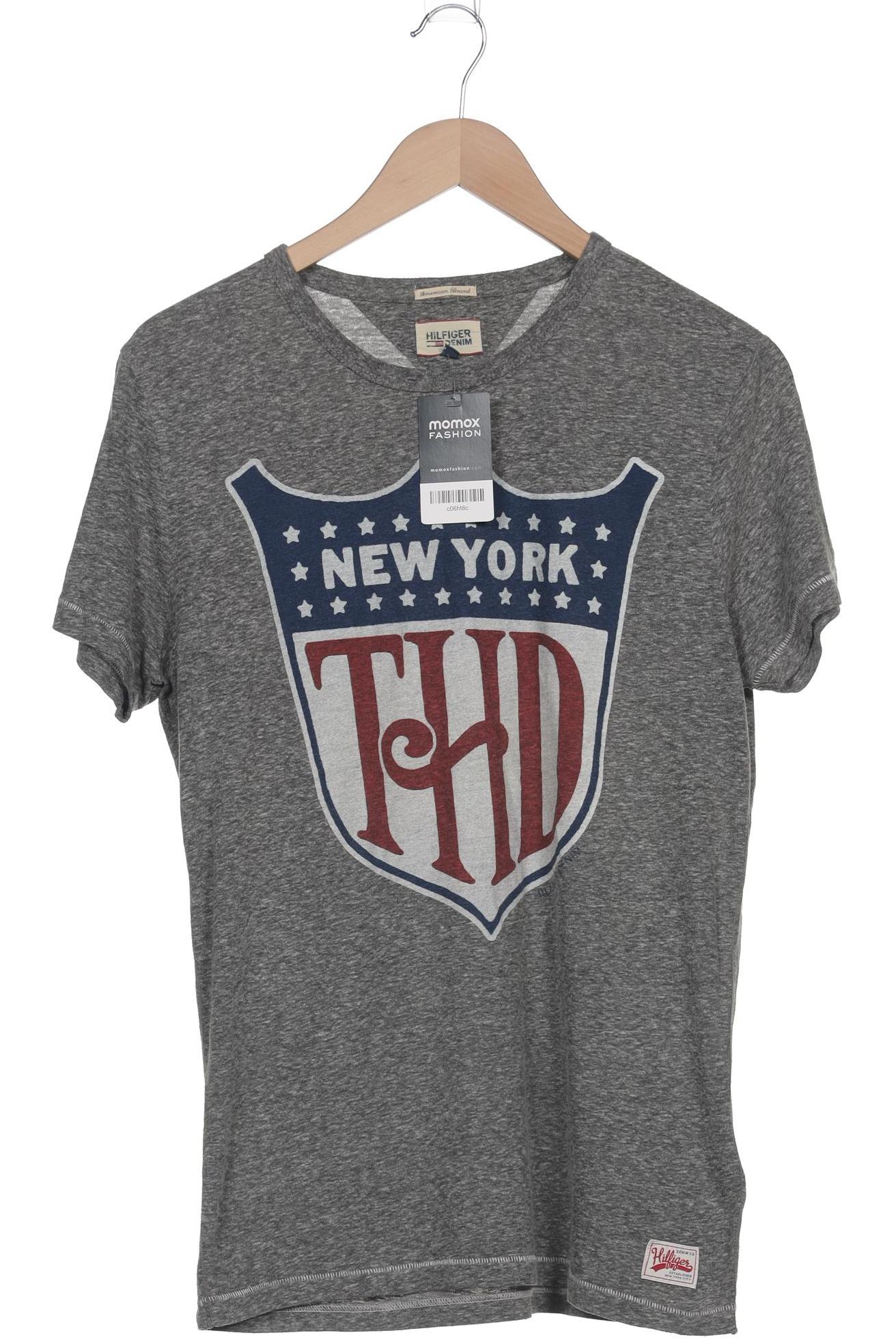 

Hilfiger Denim Damen T-Shirt, grau, Gr. 38
