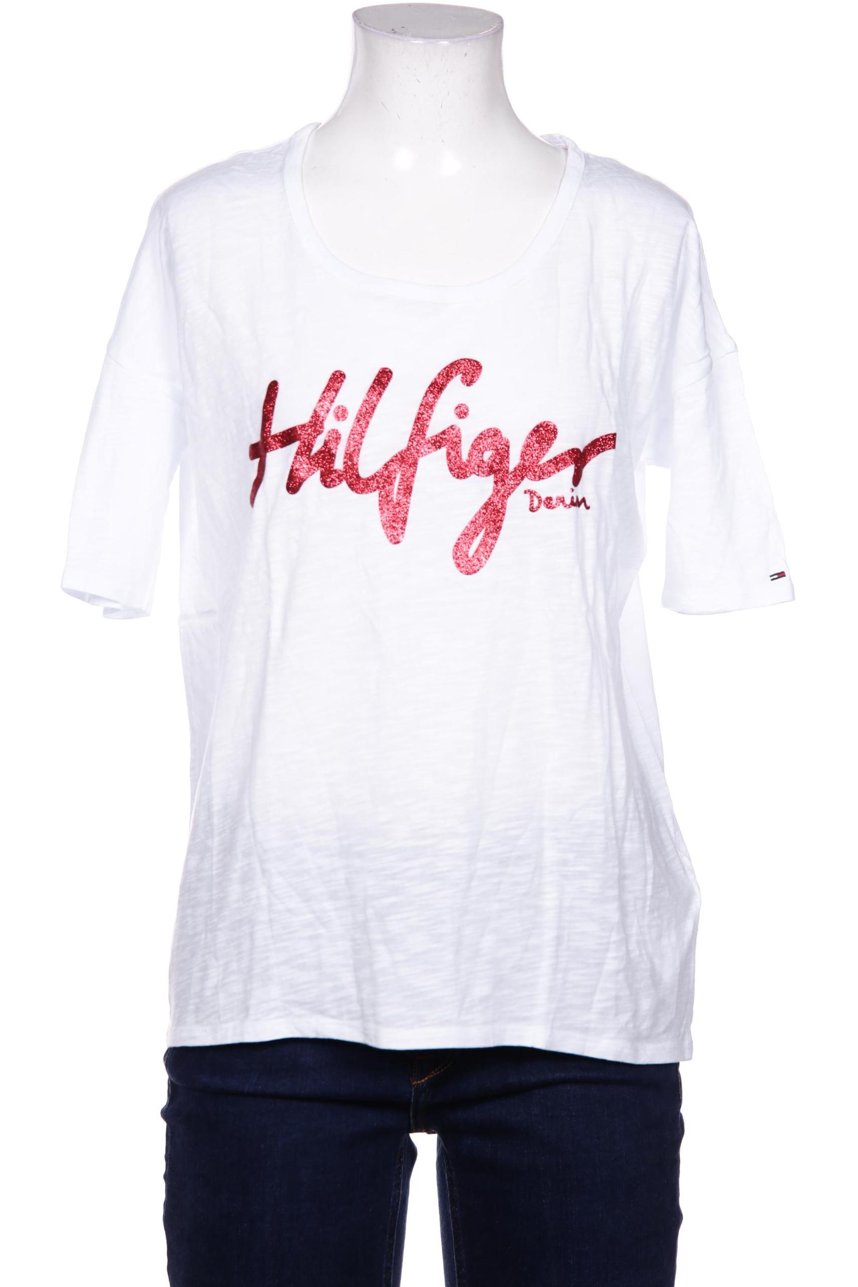 

Hilfiger Denim Damen T-Shirt, weiß, Gr. 36