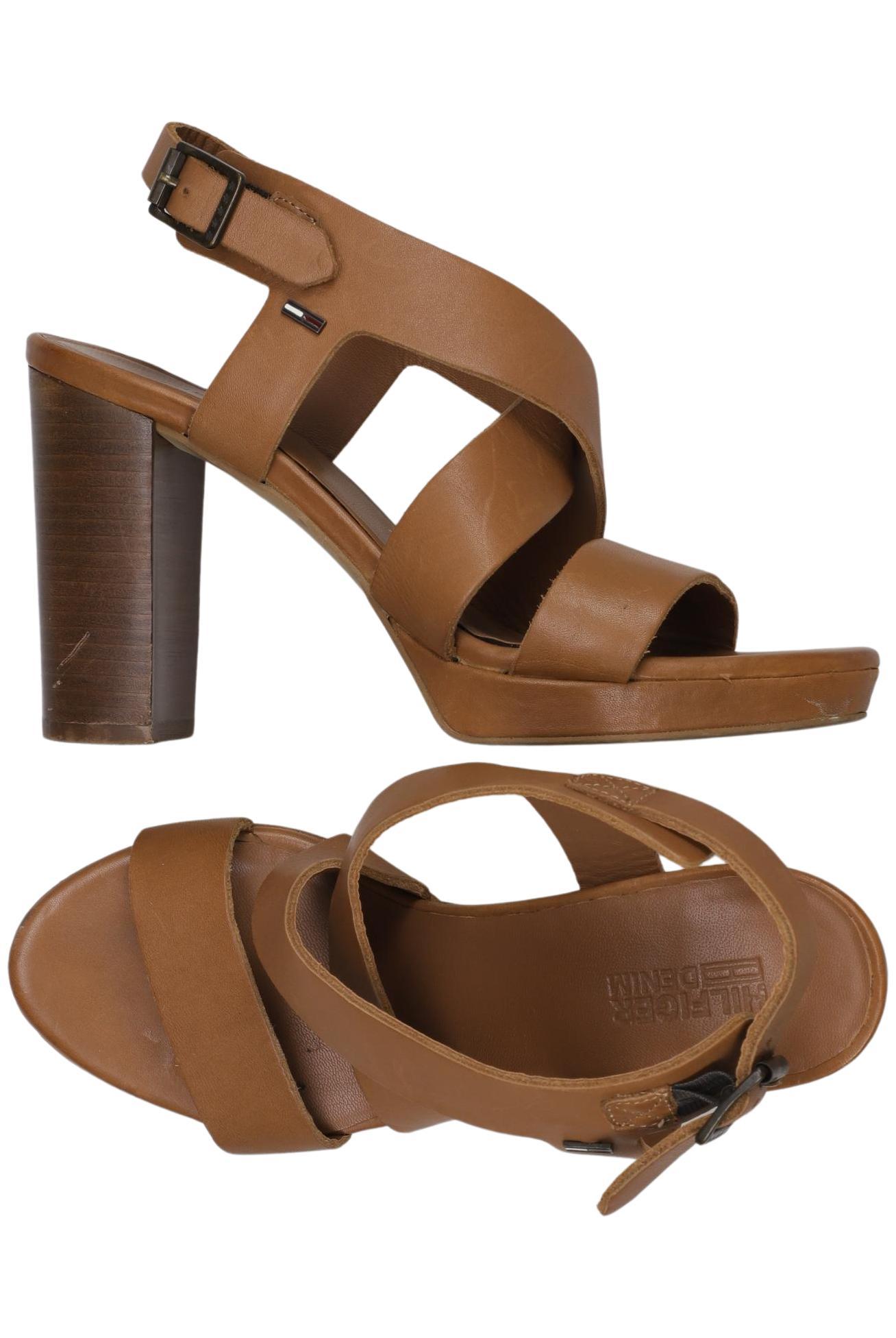 

Hilfiger Denim Damen Sandale, braun, Gr. 38