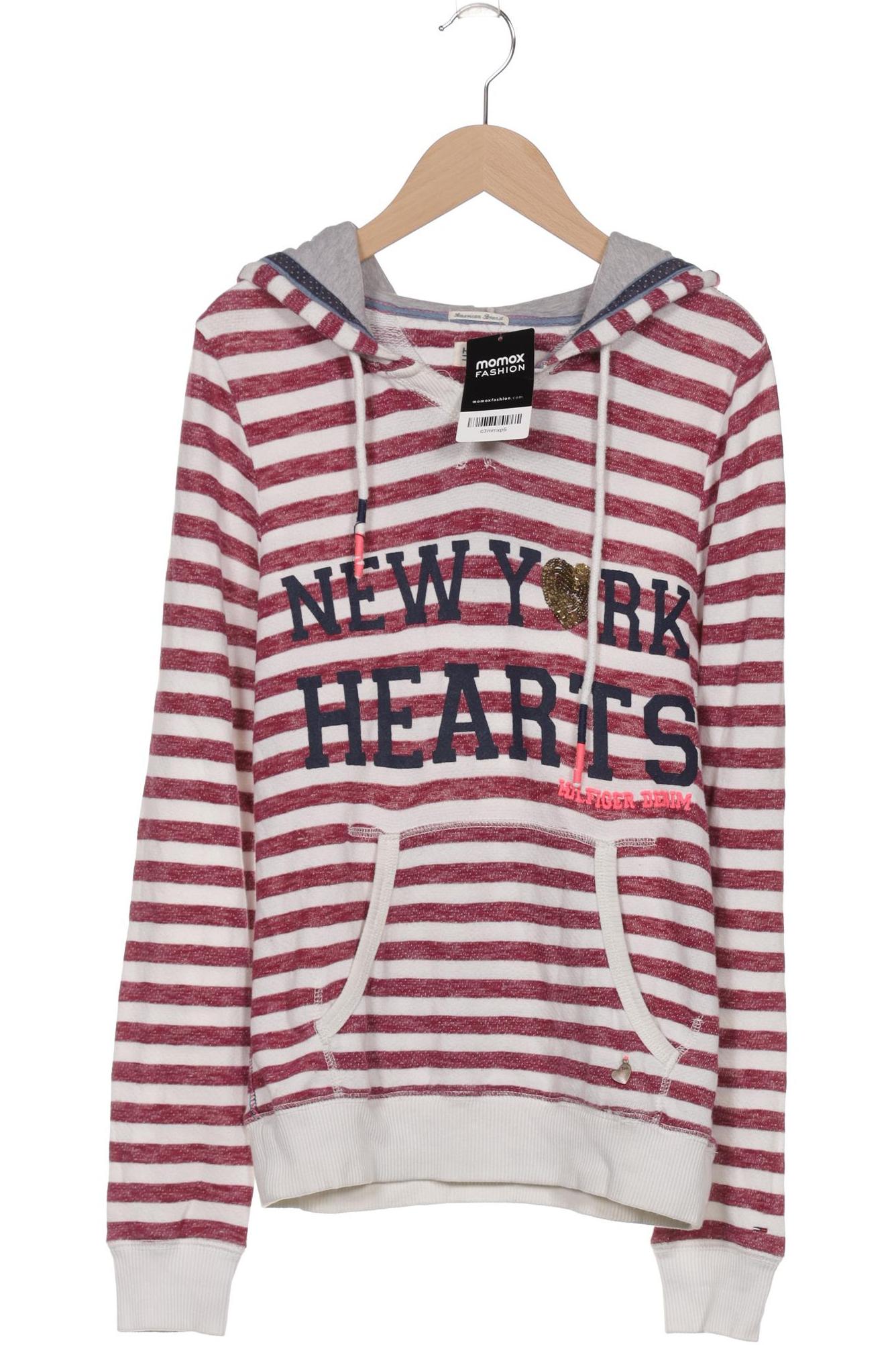 

Hilfiger Denim Damen Kapuzenpullover, bordeaux, Gr. 36