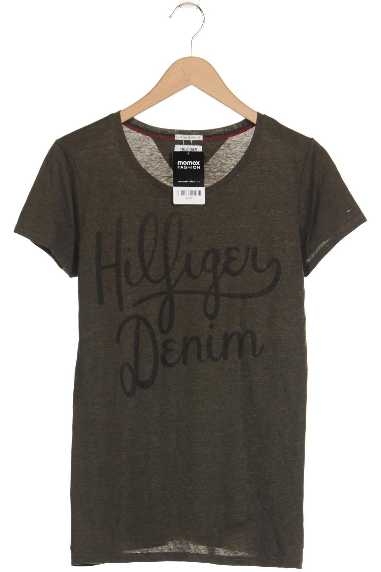 

Hilfiger Denim Damen T-Shirt, grün, Gr. 44