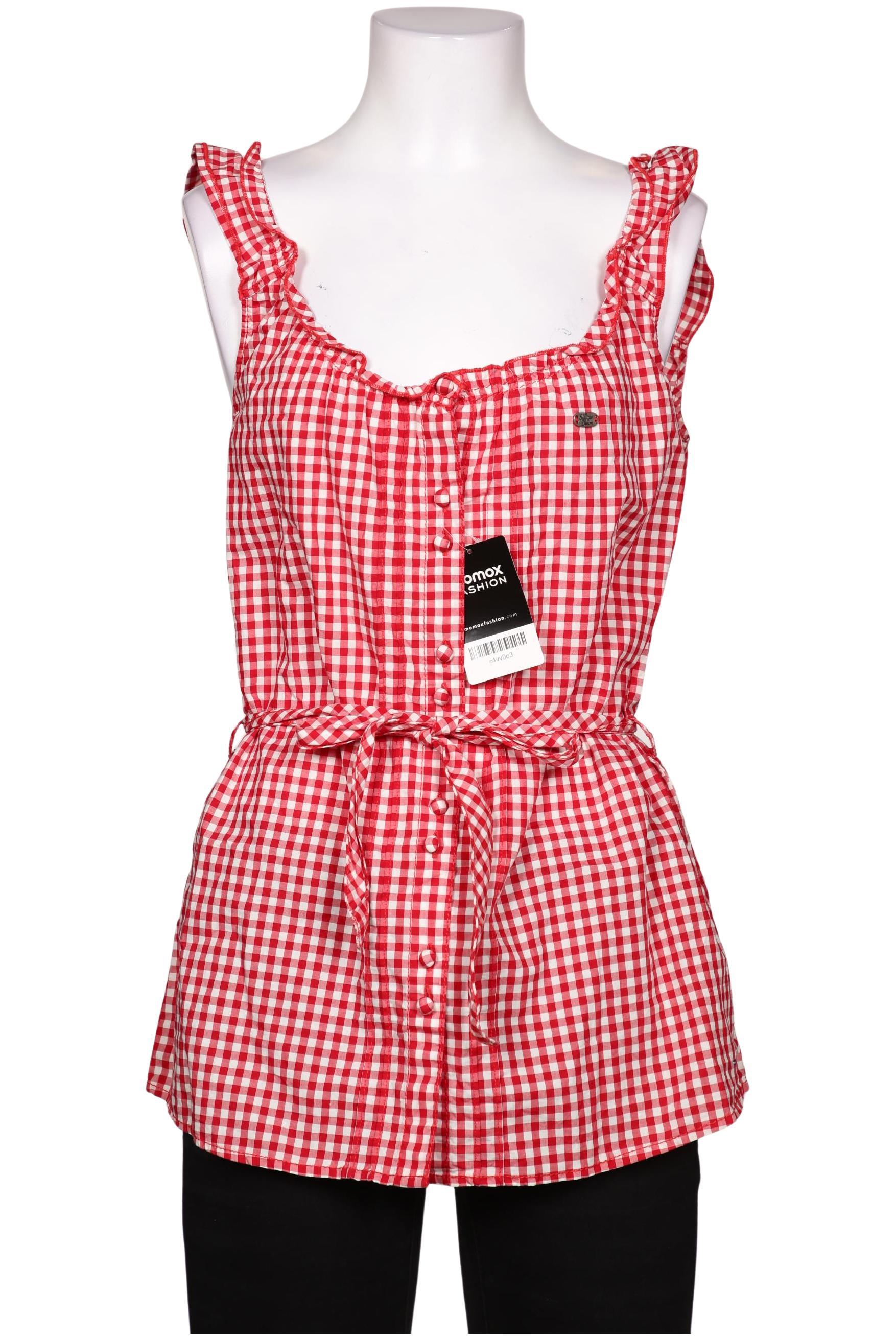 

Hilfiger Denim Damen Bluse, rot, Gr. 36